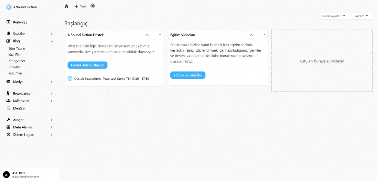 Bolum 3 Blog Kategori ve Alt Kategori Ekleme 1