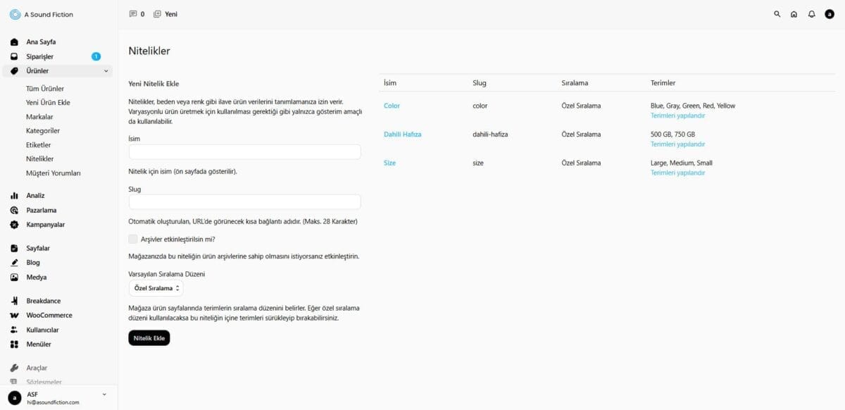 Bolum 3 Urunler Nitelikler Paneli