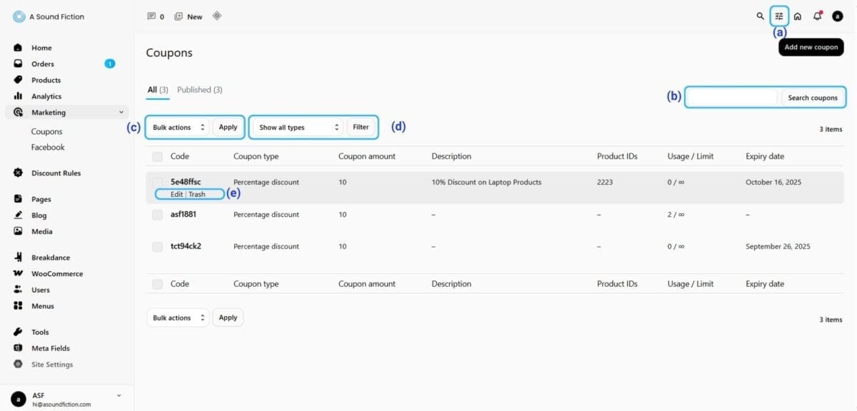 Marketing Coupons Panel What We Can Do 1
