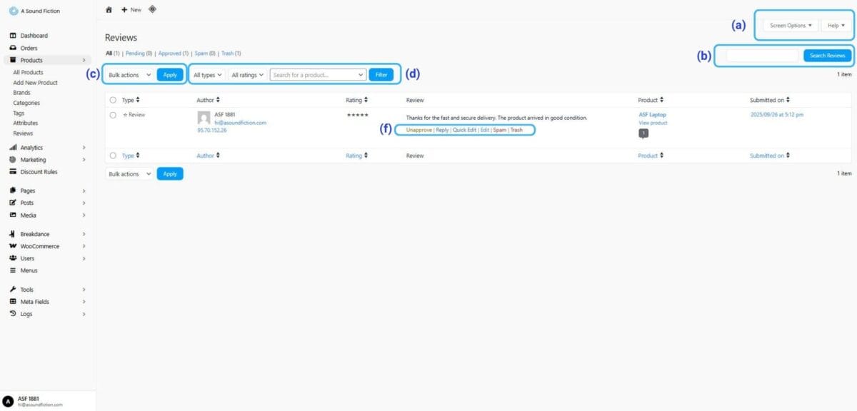 Reviews Panel What We Can Do