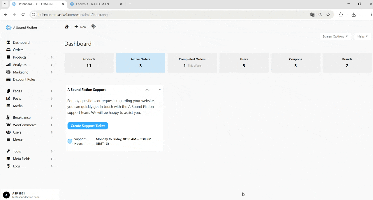 Section 11 WooCommerce Payments Bank Transfer EFT