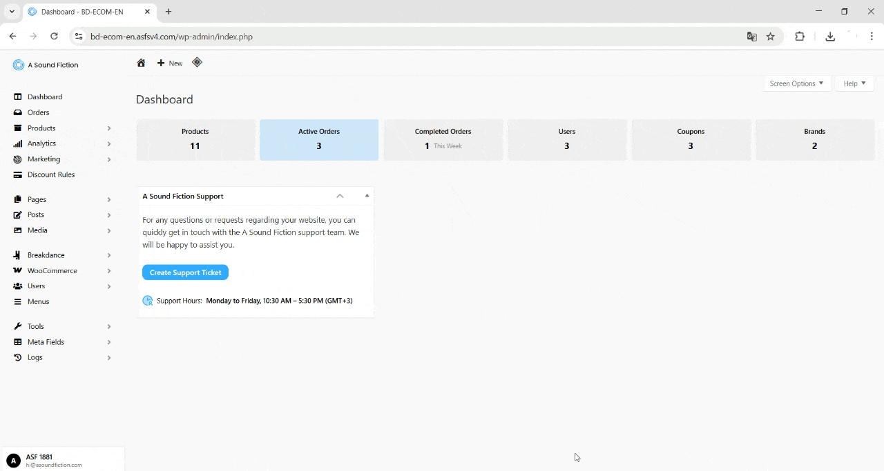Section 14 Tools Export Data