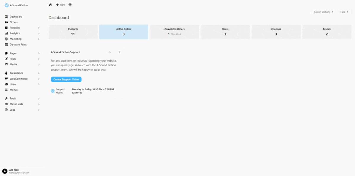 Section 14 Tools Export Personal Data Screen Options