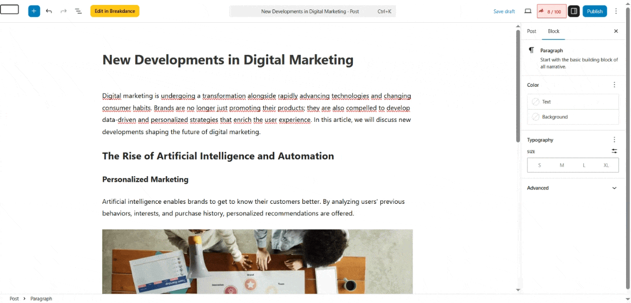 Section 3 Posts Enriching the Text with Lists and Quotes