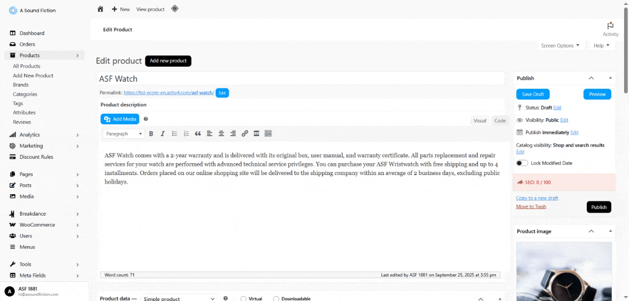 Section 3 Products Choose Product Categories Tags and Brands