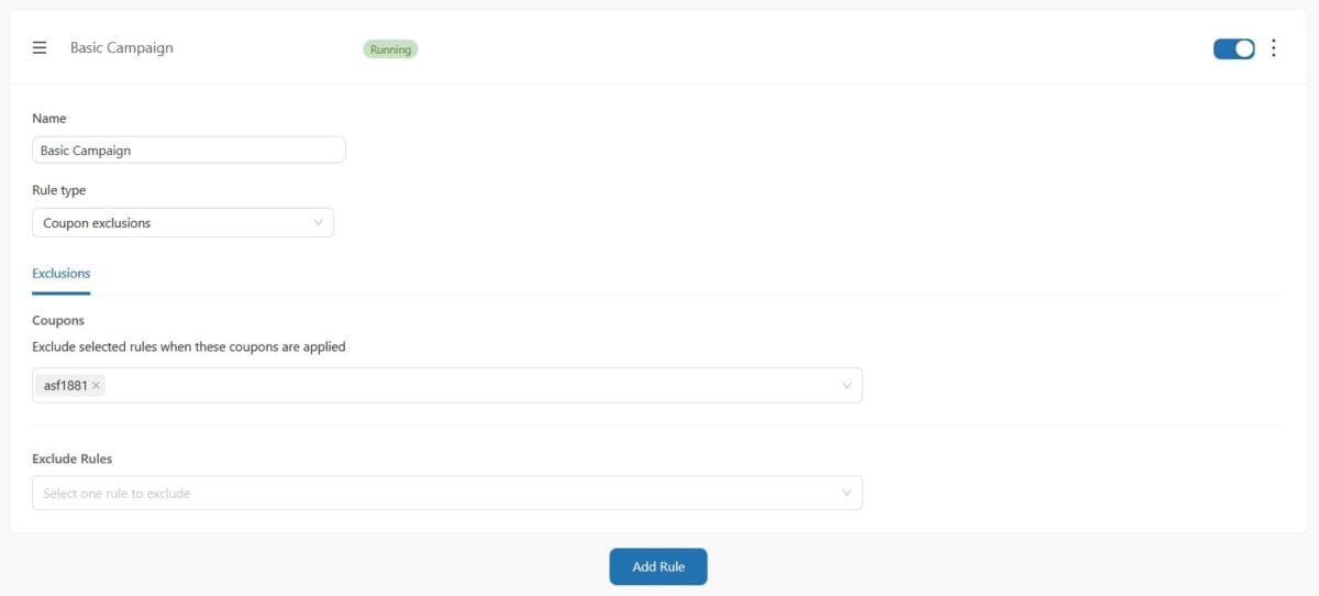Section 6 Discount Rules Coupon Exclusions