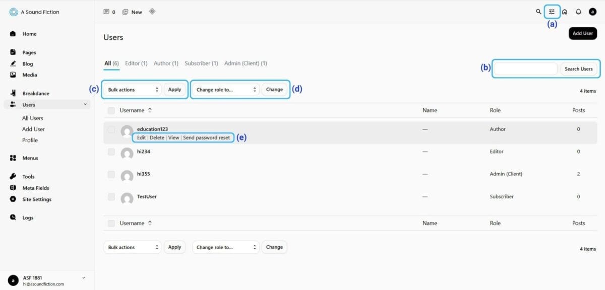 Section 6 What We Can Do with the User Panel 1