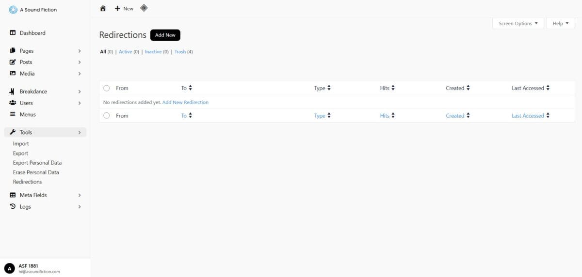 Section 8 Redirections